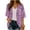 Purple, variant on Cardigans for Women St. Patrick's Day,Chiffon Summer Kimono Cardigan 3/4 Sleeve Open Front Beach Kimono Hawaiian Floral Printed Lightweight Casual Beach Cover Up Plus Size Purple M