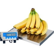 Brecknell Portable Shipping Scale - 400 Lb / 181 Kg Maximum Weight Capacity - Stainless Steel - White (lps400_35)