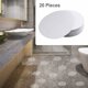 thumbnail image 1 of Juego de 20 pegatinas antideslizantes para alfombrilla de baño Ducha Pegatinas redondas con textura transparente y no abrasiva para bañera de bebé Ducha de baño de 10 cm, Sunny, 1 of 5