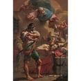thumbnail image 3 of Ubaldo Gandolfi 18x24 Black Modern Framed Museum Art Print Titled - The Execution of Saint John the Baptist (ca. 1770), 3 of 5