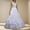 White, variant on Cxenplz Crinoline Underskirt for Women A line Crinoline Petticoat 3 Hoop Skirt Underskirt Half Slip for Wedding Bridal Dress