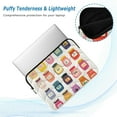 thumbnail image 2 of FORMRS 13-13.3 inch Laptop Sleeve Case Soft Carrying Quilted Computer Bag Cover, Orange Jar, 2 of 7