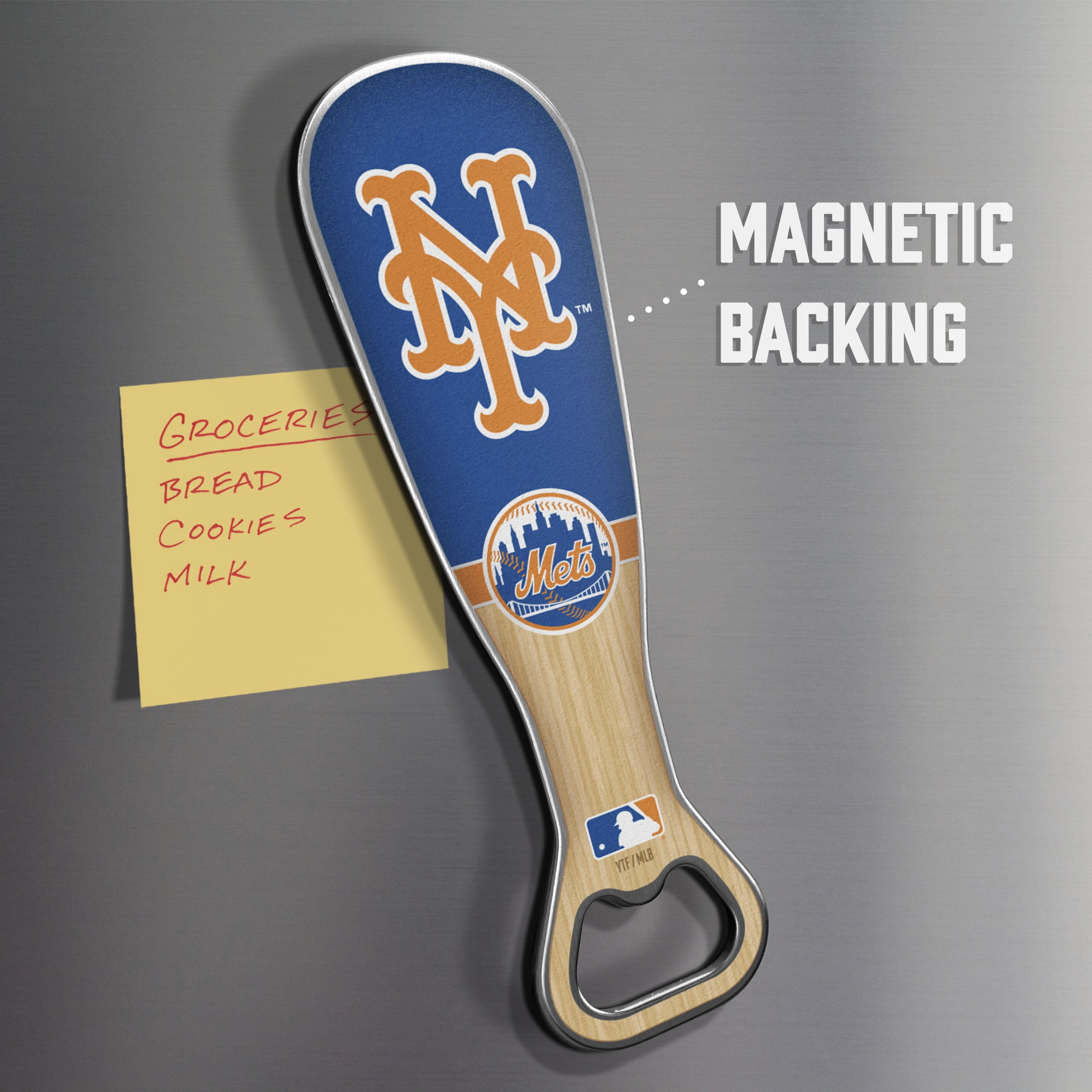 YouTheFan MLB New York Mets Season Opener Bottle Opener