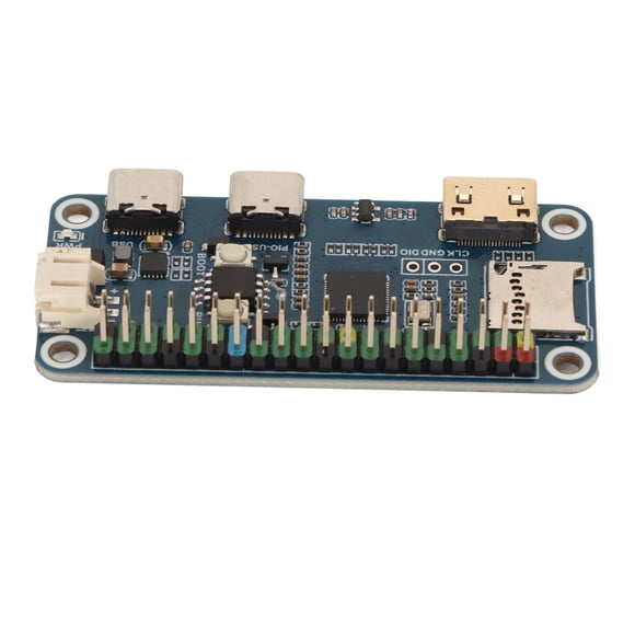 Placa De Desarrollo, Procesador De Doble Núcleo Portatarjetas De Almacenamiento Placa De Desarrollo De Microcontrolador RP2040 133MHz Reloj Flexible Para Computadora