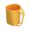 Yellow#0, variant on Kids Toothbrush Mouthwash Cup with Built-in Holder Children's Bathroom Drinking Cup 45° Drain Design for Hygiene Easy-Grip Handle Modern Scandinavian Style Home Decor in Assorted Colors