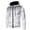 A1White, variant on Huowey Sweatshirt For Men Full Zip Casual Hoodie Slim Fit Long Sleeve Sport Sweatshirt Large Size With Pocket Coats,Black,L