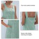 thumbnail image 4 of Vestido De Color Puro,Vestido Sin Mangas De Color Puro Vestido Sin Mangas De Mujer Vestido Sin Mangas Vestido De Tirantes Rendimiento Sin Igual, 4 of 5