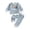 V43-Blue, variant on WhouRiu Boys Casual Outfits Striped Embroidery Crew Neck Sweatshirts Pants Sets Baby Fall Clothes