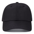 thumbnail image 6 of Spazoro Toddler Boys Girls Baseball Cap, Solid Adjustable Perforated Breathable Washed Cotton Hat for Summer Protection Black, 6 of 9
