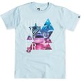 thumbnail image 1 of Camiseta gráfica Quiksilver Pyramid Scheme para niños, azul, S (10), 1 of 1