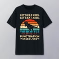 thumbnail image 2 of Womens Athletic Tops Graphic Print Short Sleeve T Shirt Casual Crew Neck Tee Soft Everyday Basic Top for Women Black XL, 2 of 4
