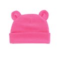 thumbnail image 1 of Gorro de bebé para niños y niñas, gorro de bebé para bebés recién nacidos, gorro pequeño con orejas de bebé, doble capa, cálido, de 0 a 1 años, 1 of 6