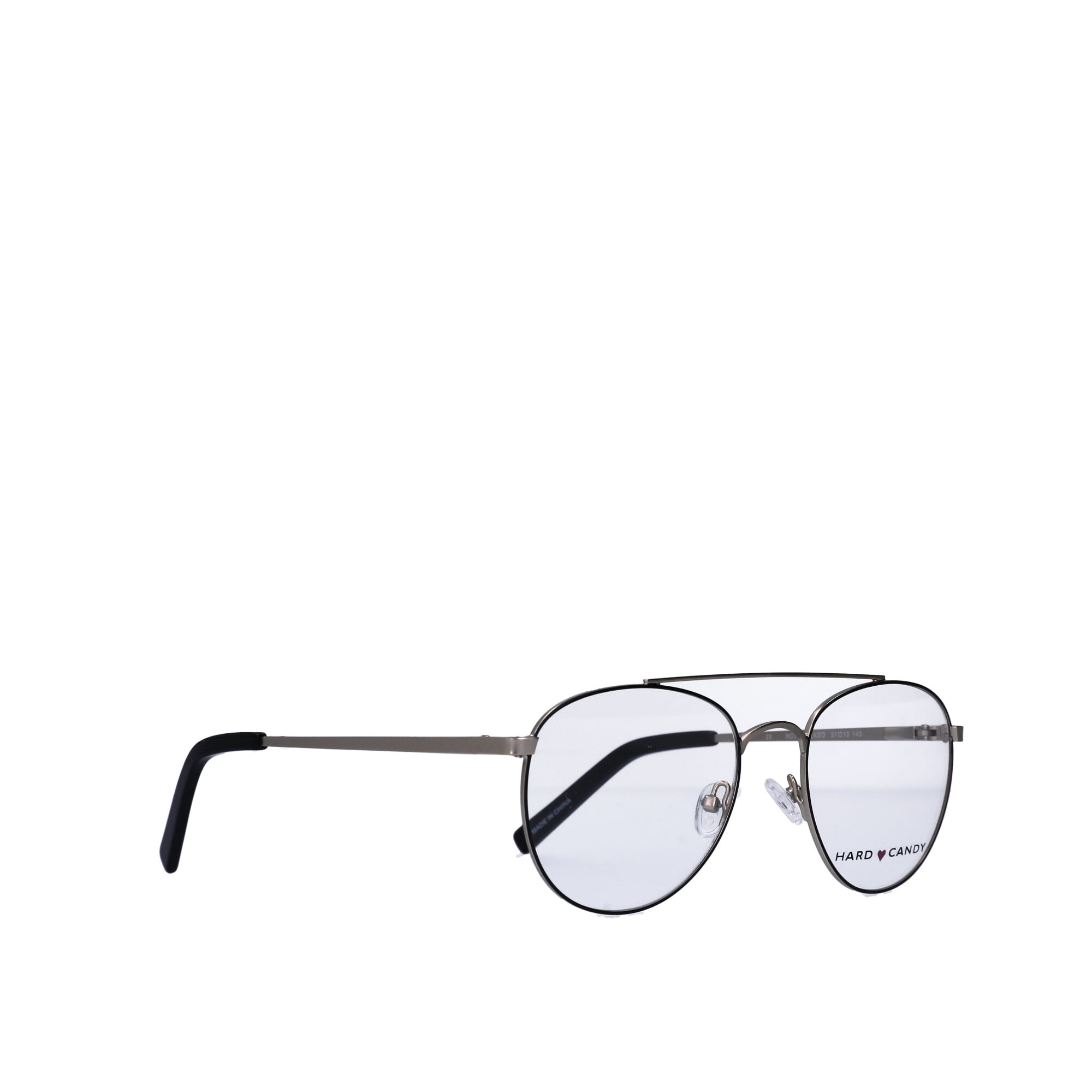 Hard Candy Women's HC54 BLUEGLD Blue/Gold Eyeglass Frames