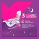 thumbnail image 3 of Toallas femeninas Saba Buenas Noches ultradelgada nocturna extra larga con alas flujo súper abundante22 pzas, 3 of 4