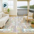 thumbnail image 4 of Addison Rugs Chantille Indoor/Outdoor Transitional Lodge Pewter Machine Washable Rectangle Rug, 3' x 5', 4 of 8