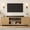 Wood color, variant on Fluted TV Stand for 75 inch, 70" Wide Natural Oak Entertainment Center with Adjustable Shelves, Modern TV & Media Cabinet 2-Tier Storage for Living Room Bedroom Hallyway, Antique White
