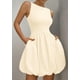 thumbnail image 4 of Vestido de verano PRETTYGARDEN 2025 sin mangas sin mangas con bolsillos, 4 of 9