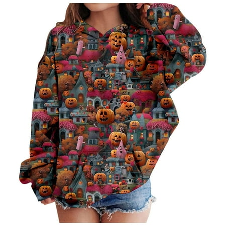 

Children Fashion Casual Printed Pocket Long Sleeve Hoodie Sports Hoodie Kids Cardigans Girls 5t Punk Hoodie Hoodie Vest for Boys Hoodies for Teen Girls Cat Ears Teens Sweatshirt Boys Hoodie Medium