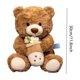 thumbnail image 3 of Osito de peluche Boba con té de leche | Muñeco de peluche supersuave para niños | Alivio de la ansiedad y comodidad | Regalo de cumpleaños y Navidad para niñas y niños, 3 of 5