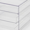 thumbnail image 3 of All Purpose 3 Drawer Storage Clear - Acrylic Utility Bins, Universal Storage, 3 of 5