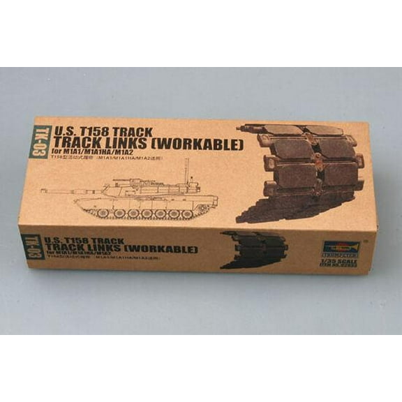 Trumpeter Model 1/35  02033 U.S. T158 For M1A1/M1A1HA/M1A2 Tarck Links TRU