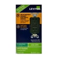 thumbnail image 2 of Receptáculo Leviton R04-GFNT1-0KE de 2 salidas para interiores y exteriores, negro, 2 of 3