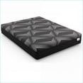 thumbnail image 4 of Mattresses: 11” Firm Hybrid Waterfall-Top, California King, Cooling Copper Foam, | Black | Polyurethane, 4 of 5