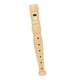 thumbnail image 4 of Flauta de madera hecha a mano con diseño tradicional, 4 of 9