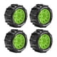 thumbnail image 1 of 1:18 Neumáticos RC Ruedas Neumáticos de repuesto para control remoto Elegantes Orificio de montaje de 4 mm Verde, 1 of 9