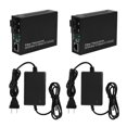 thumbnail image 1 of Single Mode Singlefiber Transceiver,1 Pair 10/100M Ethernet Single Mode Singlefiber Converter Fiber Transceiver Elevate Your Experience, 1 of 13