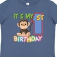 thumbnail image 4 of Inktastic Monkey First Birthday Boys or Girls Baby T-Shirt, 4 of 5