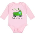 thumbnail image 3 of Inktastic My 1st St. Patrick's Day Green Fire Truck with Clovers Boys or Girls Long Sleeve Baby Bodysuit, 3 of 5
