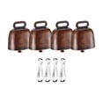 thumbnail image 3 of Retro Grazing Bell Loud Bells Wind Chime Pendant Metal Cowbell Small Farm Animal green, 3 of 8