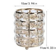 thumbnail image 3 of Makeup Brush Holder Organizer, Bling Makeup Tools Organizer, Eyeliners Eyebrow Pencil Container Cup, Round Cosmetics Brush Storage Container for Table, Dresser, Bathroom, Organization, 3 of 6