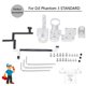 thumbnail image 2 of Kit de Reparación de Cardán YLSHRF Para dron DJI Phantom 3 Estándar, 2 of 8