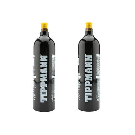 Lot of 2 - Empire 24oz CO2 Paintball Tank - Soda Machine Bottle - (Best Paintball Air Tank)