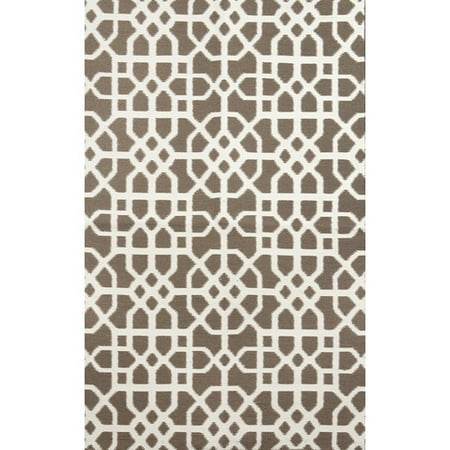 Tuft & Loom Tile Brown/Cream Indoor/Outdoor Area Rug