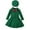 Green, variant on Ahdbta Toddler Girls Fall Winter Sets Long Sleeve Cute Bowknot Decor Lapel Coats and Pleated Slirts with Hat 3 Pieces Outfits