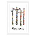 thumbnail image 6 of Marmont Hill "Vancouver Totems" by Molly Rosner Framed Painting Print, 6 of 6