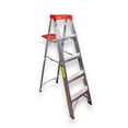 thumbnail image 1 of Escalera De Tijera con Plataforma Akron 4 Escalones 77-11 150kg Akron Herramientas Escalera Tijera de Aluminio Tipo III, 1 of 5