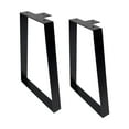 thumbnail image 2 of 2x Metal Table Legs Iron Desk Legs DIY for Coffee Tables Night Stands Office, 2 of 8