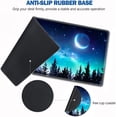 thumbnail image 5 of Large Gaming Mouse Pad Extended Mouse Pad with Stitched Edge, Keyboard Mouse Mat Non-Slip Rubber Base Desk Pad 31.5x11.8 inch for Office Home Game Work, Forest Moon Sky, 5 of 6
