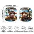 thumbnail image 4 of KUIFORTI Car Windshield Sun Shade Funny Cow Car Shades for Front Windows, Blocks UV Rays Sun Visor for Car Window Protector, Easy Setup Keeps Your Vehicle Cool, 4 of 5