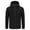 Black, variant on IROINNID Men's Hoodie Solid Color Comfy Outdoor Warm Clothing Heated Riding Skiing Fishing Charging Via Heated Coat