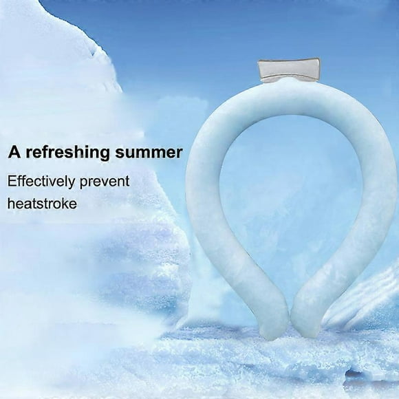 Wearable Cooling Neck Wraps PCM Cooling Neck Wraps Reusable Phase Change Cooling Device Neck Cooler for Hot Summer Use