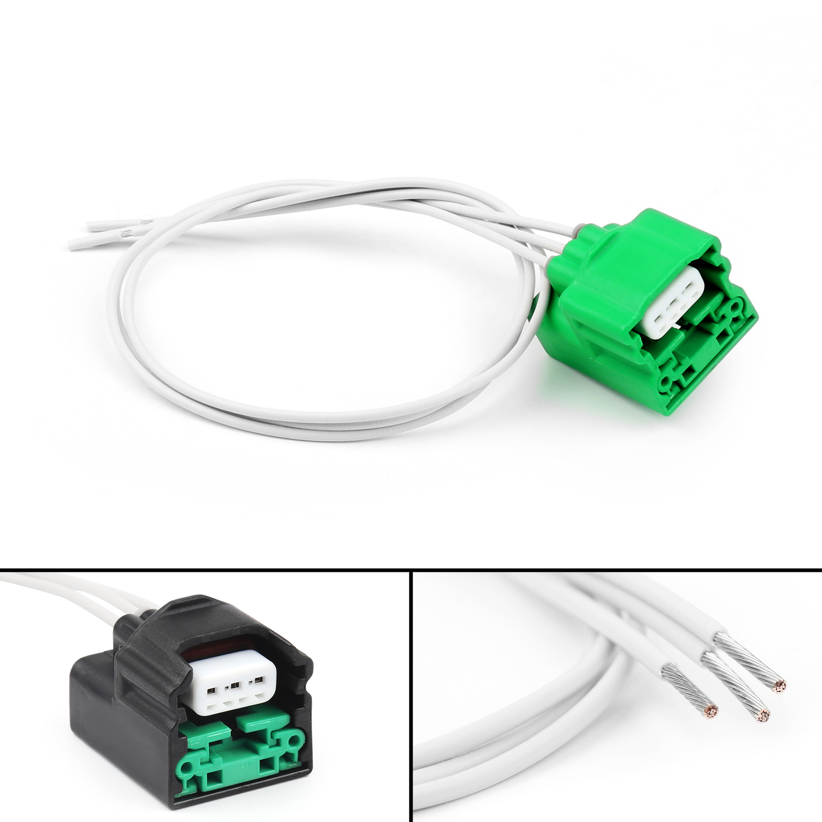 Camshaft Position Sensor Connector Plug harness Green For Nissan Infiniti VQ35DE