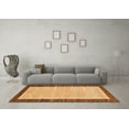 thumbnail image 3 of Ahgly Company Indoor Rectangle Oriental Orange Modern Area Rugs, 7' x 10', 3 of 4
