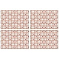 thumbnail image 1 of Napperons pour Table à Manger Été à Carreaux Pique-Nique BBQ Napperon de Table Napperons de Table pour Fêtes et Décorations de Table de Noël - Carreaux Rouges 4 Pcs, 1 of 6