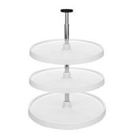 Rev-A-Shelf Polymer Full Circle 3 Shelf Lazy Susan by Rev-A-Shelf