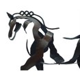 thumbnail image 1 of Escultura de caballo de metal rústico Adonis Estatua de caballo Adorno de decoración JAMW Sencillez, 1 of 5
